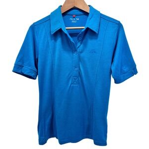 Sunice Polo Shirt Women's Size 12 Merino Wool Short Sleeve